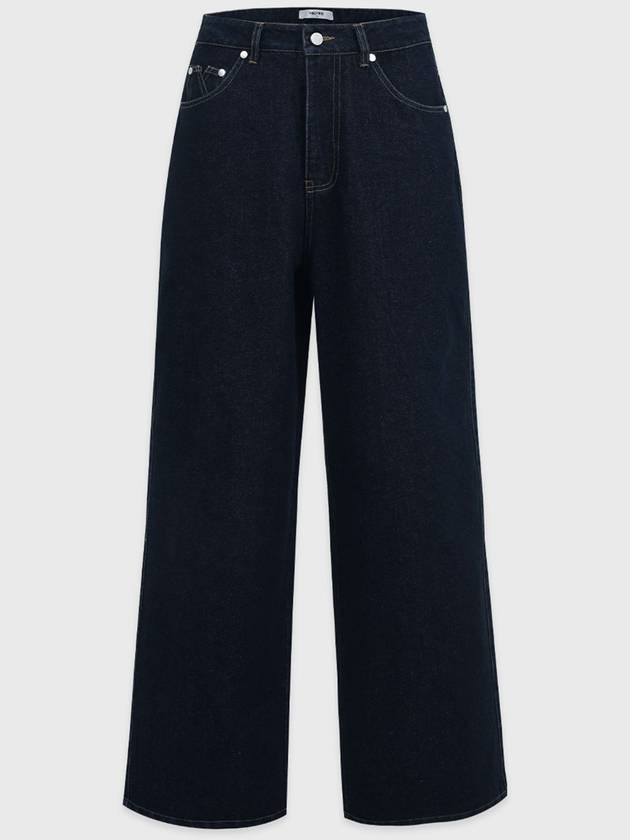 Snell straight fit raw denim pants - MICANE - BALAAN 4