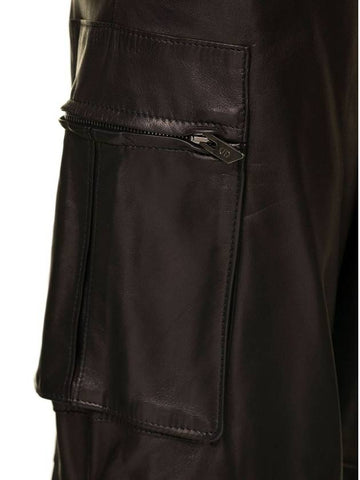 Nappa Leather Cargo Pants - SALVATORE SANTORO - BALAAN 1