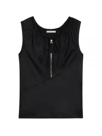 Drawstring Sleeveless Black - HELMUT LANG - BALAAN 2