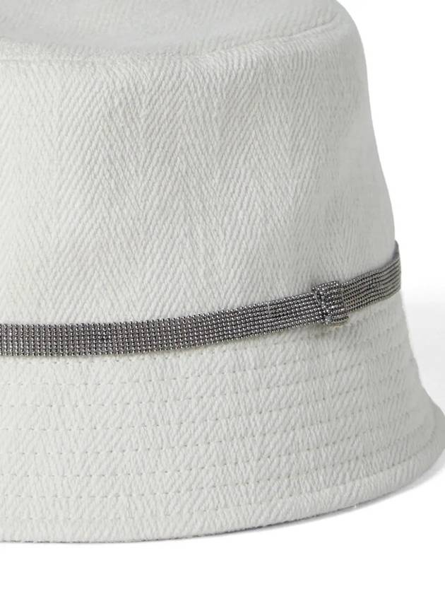 beaded bucket hat MCAP90070C001 - BRUNELLO CUCINELLI - BALAAN 4