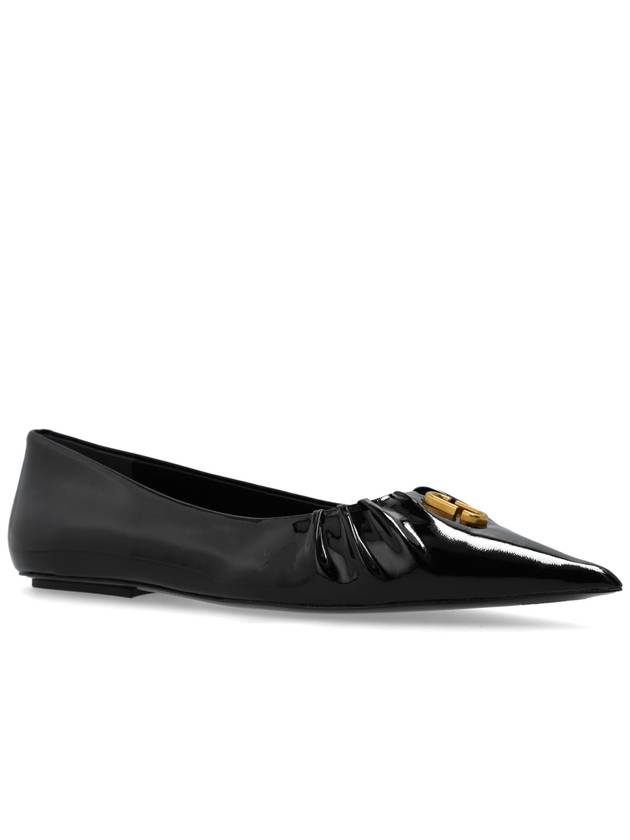 Marc Jacobs Leather Ballerinas, Women's, Black - MARC JACOBS - BALAAN 4