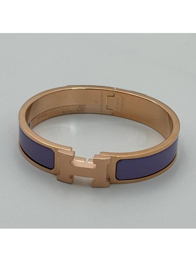 Clic H Bracelet Rose Gold - HERMES - BALAAN 4