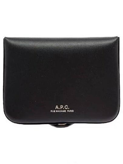 Josh Leather Coin Wallet Black - A.P.C. - BALAAN 2