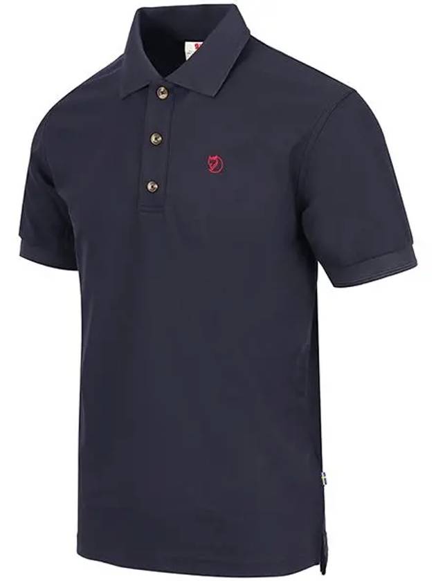 Men s Crowley PK Shirt Blue Black - FJALL RAVEN - BALAAN 3