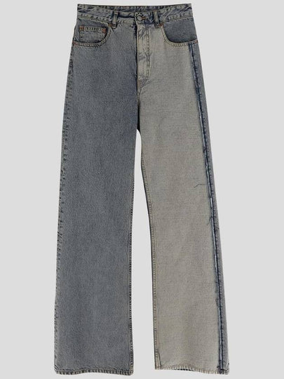 Denim Wide Jeans Light Blue - MAISON MARGIELA - BALAAN 2