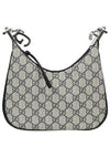 Attache Small Shoulder Bag Blue Beige - GUCCI - BALAAN 2