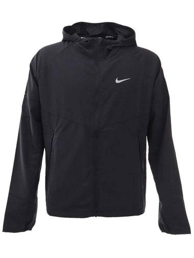 Repel Miler Hoodie Windbreaker Black - NIKE - BALAAN 1