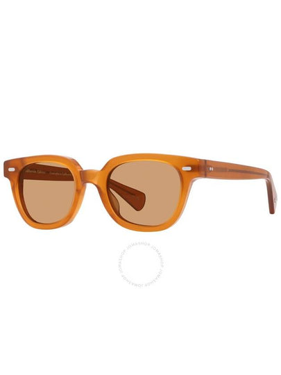 Garrett Leight GLCO x JOSH PESKOWITZ SUN Marigold Square Men's Sunglasses 2146 OR/MAG 47 - GARRETT LEIGHT - BALAAN 2