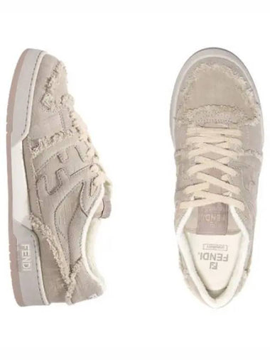 Matched canvas low top sneakers - FENDI - BALAAN 1