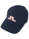 Anga Embroidered Logo Ball Cap Navy - J.LINDEBERG - BALAAN 2