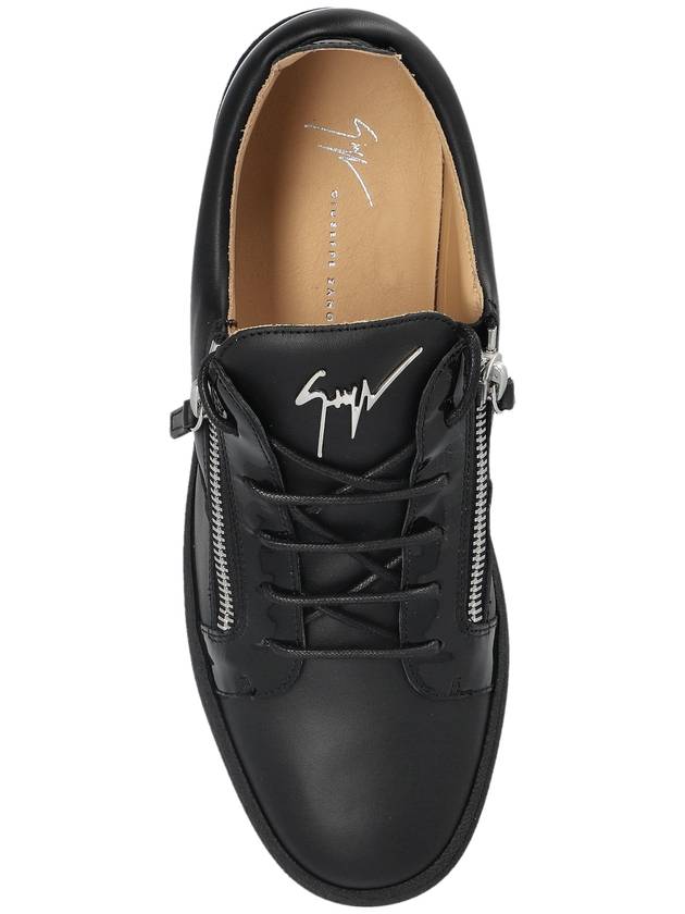 Giuseppe Zanotti Sneakers With Logo, Men's, Black - GIUSEPPE ZANOTTI - BALAAN 6