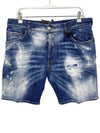 Men's Doodle FL Marine Shorts Blue - DSQUARED2 - BALAAN 2