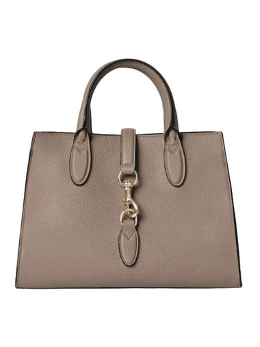 Hook Closure Medium Tote Bag Taupe - GUCCI - BALAAN 1