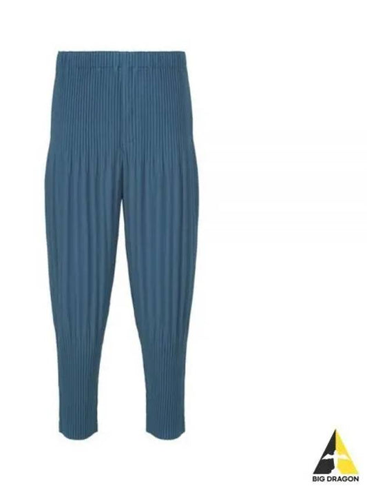 Pleated Track Pants Blue - ISSEY MIYAKE - BALAAN 2