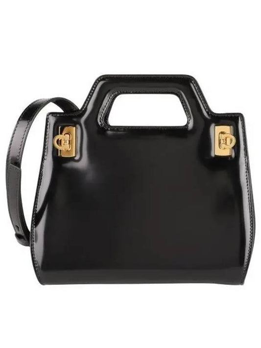 Wanda Mini Bag Black - SALVATORE FERRAGAMO - BALAAN 2