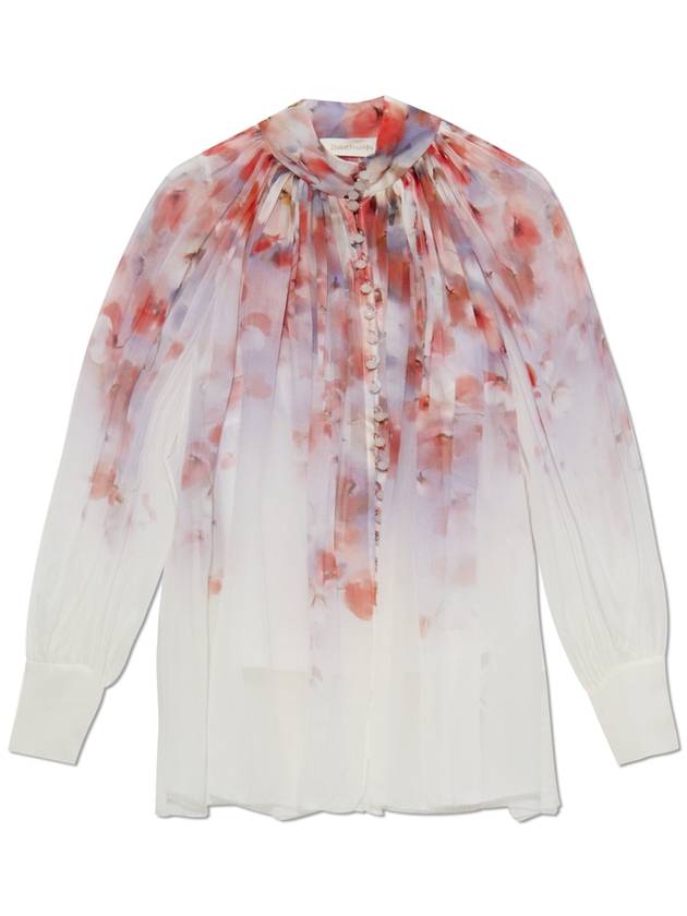 Zimmermann Loose-fitting Shirt With Floral Motif, Women's, Multicolour - ZIMMERMANN - BALAAN 1