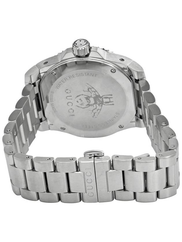 Dive Quartz Dial Watch Silver - GUCCI - BALAAN 4