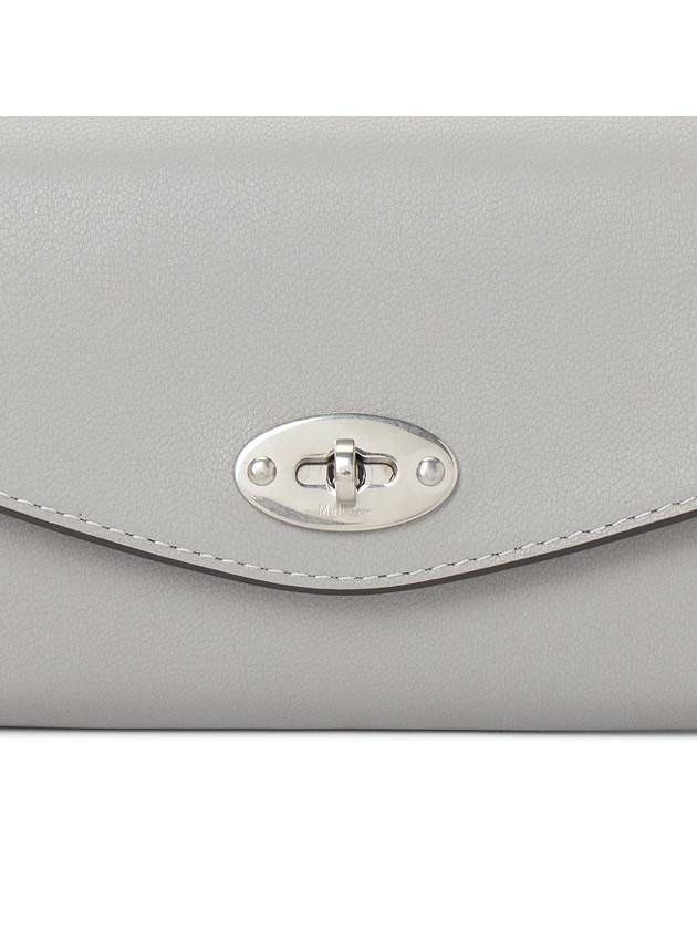 Slip Zipped Card Wallet Pale Grey - MULBERRY - BALAAN 6