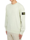 Wappen Patch Garment Dyed Sweatshirt Pistachio - STONE ISLAND - BALAAN 3