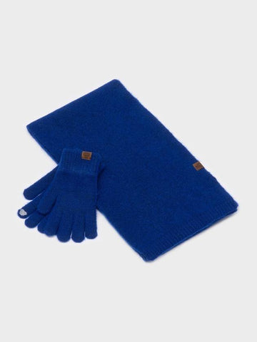 CANDY Gloves Muffler Set BLUE - RECLOW - BALAAN 1