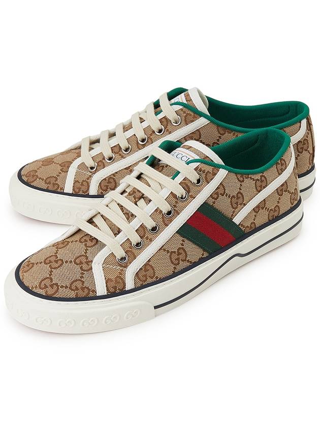 Tennis 1977 Sneaker Ebony Beige - GUCCI - BALAAN 2