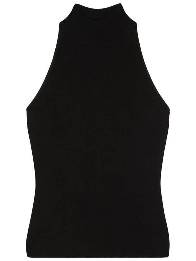 Holder Neck Open Back Sleeveless Black - GIVENCHY - BALAAN 1