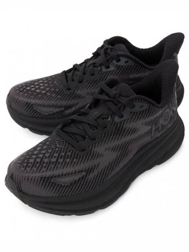 Clifton 9 Low Top Sneakers Black - HOKA ONE ONE - BALAAN 2