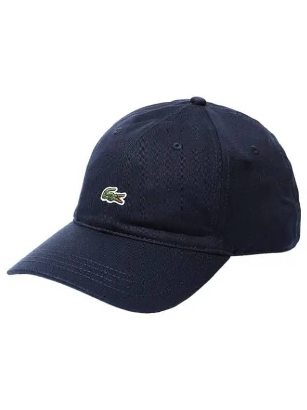 Organic cotton twill cap - LACOSTE - BALAAN 1