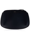 logo printed leather pouch bag black - A.P.C. - BALAAN.