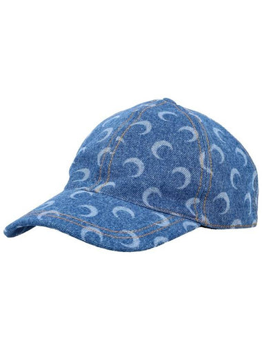 Moon laser denim baseball cap - MARINE SERRE - BALAAN 1