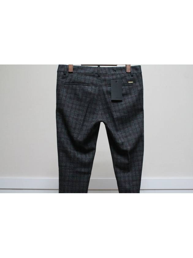 FW check pattern wool slacks - DSQUARED2 - BALAAN 6