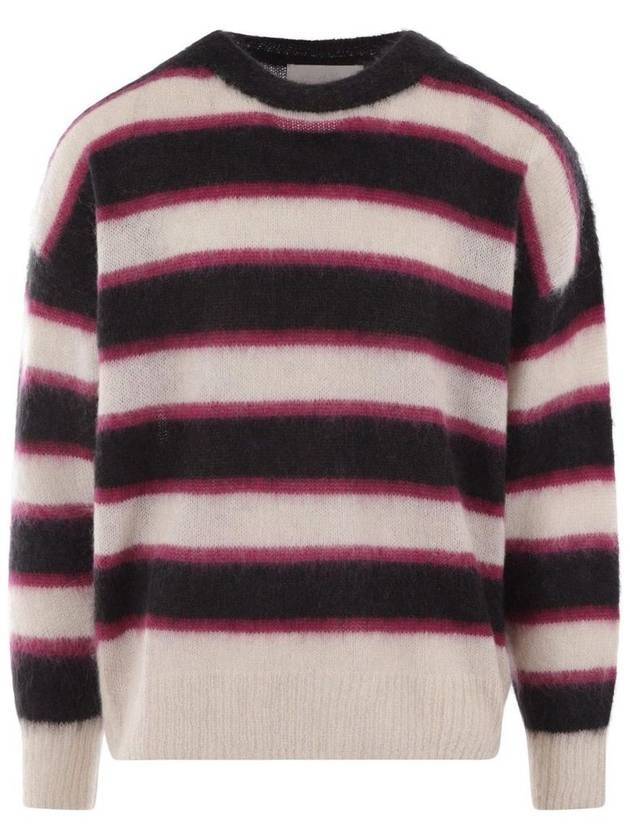 Drussellh Mohair Knit Top Faded Black - ISABEL MARANT - BALAAN 1