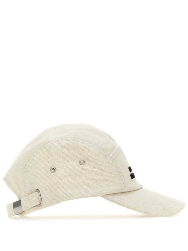 Tedji Ball Cap Ecru - ISABEL MARANT - BALAAN 3