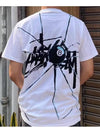 Shattered T Shirt White Women - STUSSY - BALAAN 3