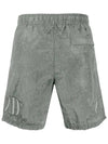 Embroidered Logo Swim Shorts Grey - STONE ISLAND - BALAAN 4