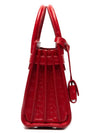 Sac de Jour Nano Bag Crocodile 398711 CS30N 6422 Red - SAINT LAURENT - BALAAN 3