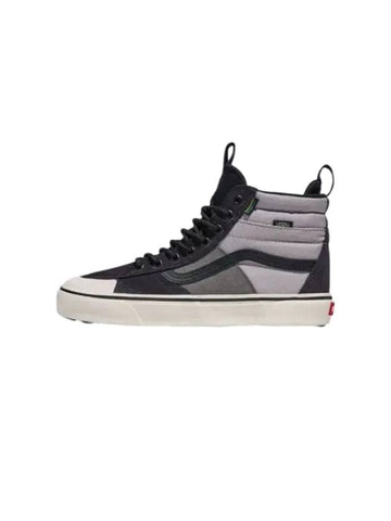 MTE Sk8-Hi Waterproof High Top Sneakers Grey Black - VANS - BALAAN 1