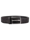 Men's Intrecciato Leather Belt Brown - BOTTEGA VENETA - BALAAN 1