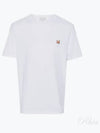 Fox Head Patch Classic Short Sleeve T-Shirt White - MAISON KITSUNE - BALAAN 2