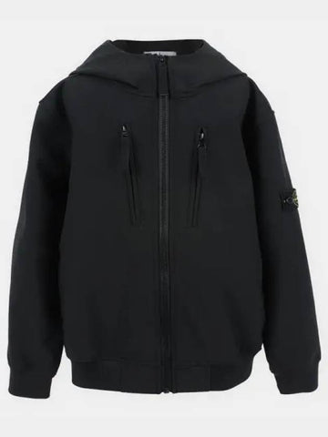 Stone Kids Waffen Patch Light Soft Shell Black 761640134 V0029 1064018 - STONE ISLAND - BALAAN 1