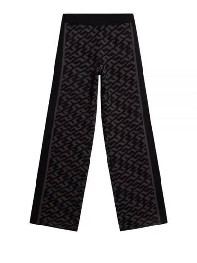 Women's Kera Knitted Track Pants Black - J.LINDEBERG - BALAAN 2