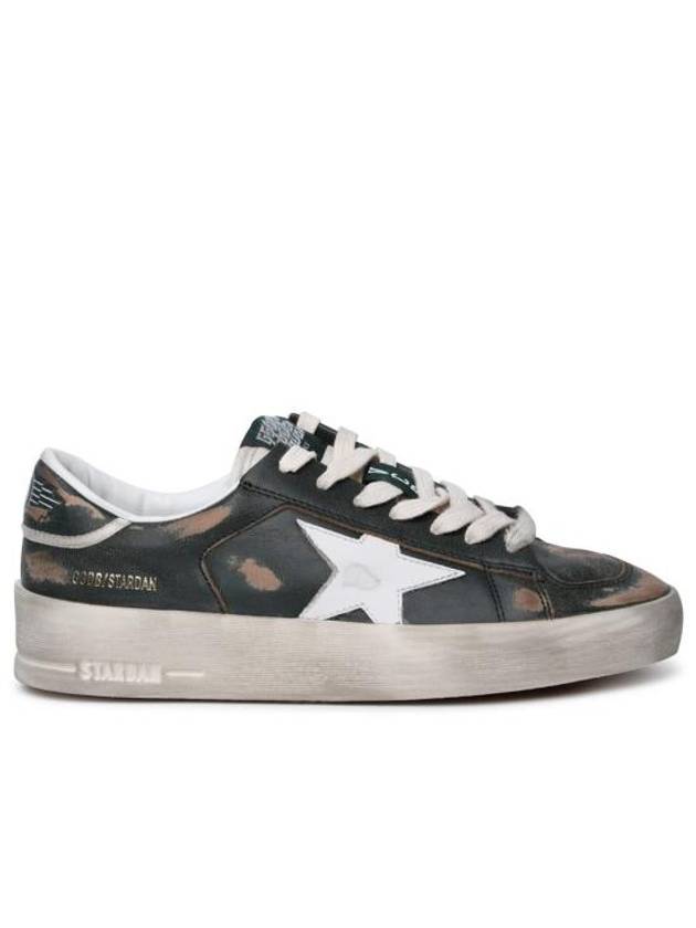 Stardan Leather Low Top Sneakers Green - GOLDEN GOOSE - BALAAN 2