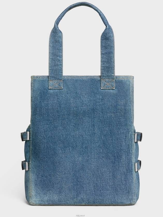 116072GD2 07DU Denim Tote Bag - CELINE - BALAAN 4