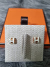 Mini Pop H Pendant Rose Gold & Blanc - HERMES - BALAAN 4