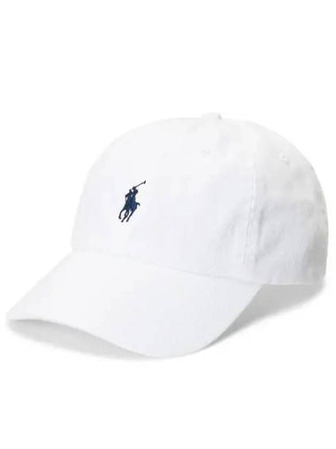 Polo Ralph Lauren Cotton Chino Baseball Cap MAPOHGS0J421245 100 - POLO RALPH LAUREN - BALAAN 1