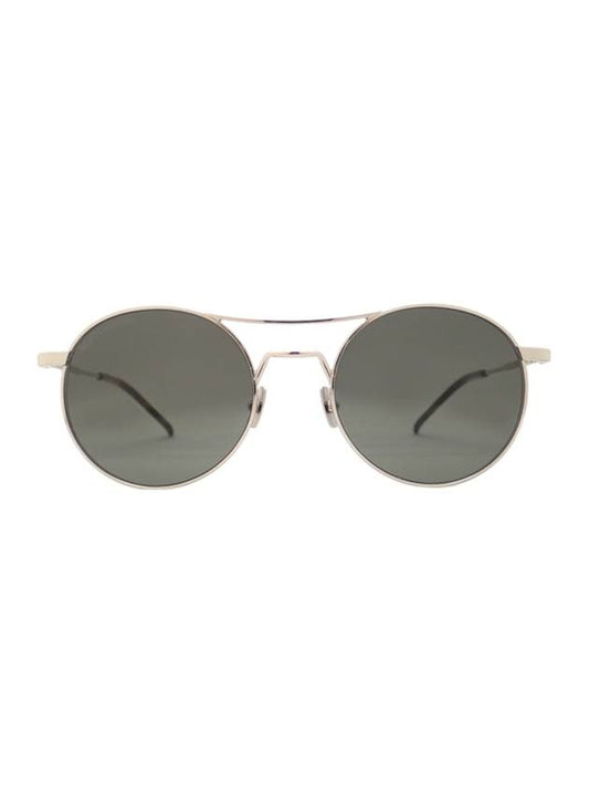 Eyewear Metal Sunglasses Silver - SAINT LAURENT - BALAAN.