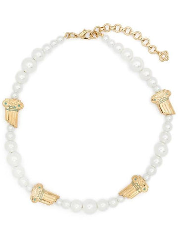 Casablanca Gradient Pearl Column Necklace Accessories - CASABLANCA - BALAAN 1