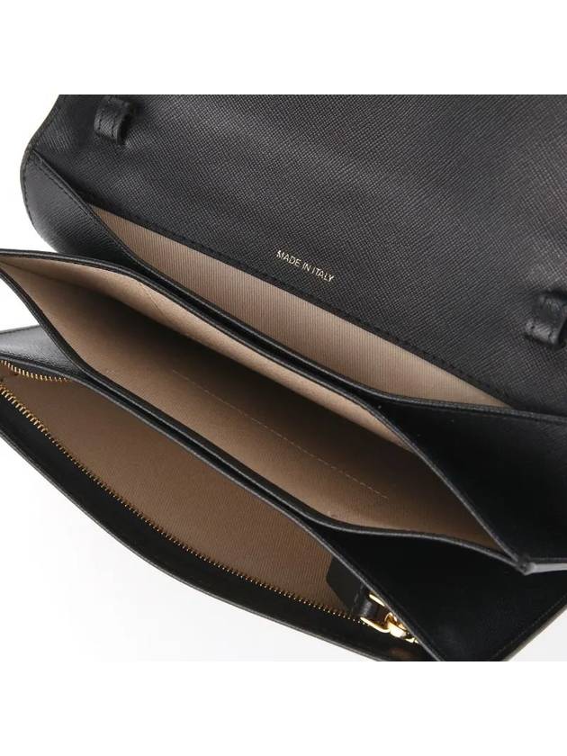 Trunk Saffiano Cross Bag Black - MARNI - BALAAN 4