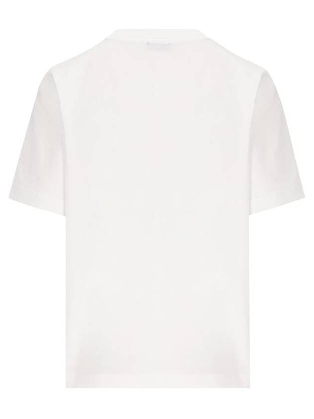 24FW short sleeve t-shirt 8096229 A1464 WHITE - BURBERRY - BALAAN 3