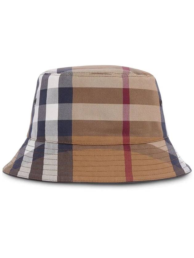 House Check Bucket Hat Brown - BURBERRY - BALAAN 2